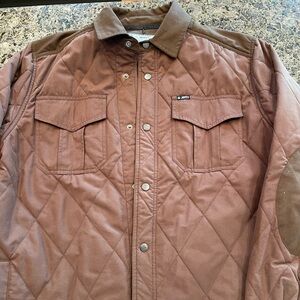 Jetty Dogwood Quilted Jacket - brown/tan